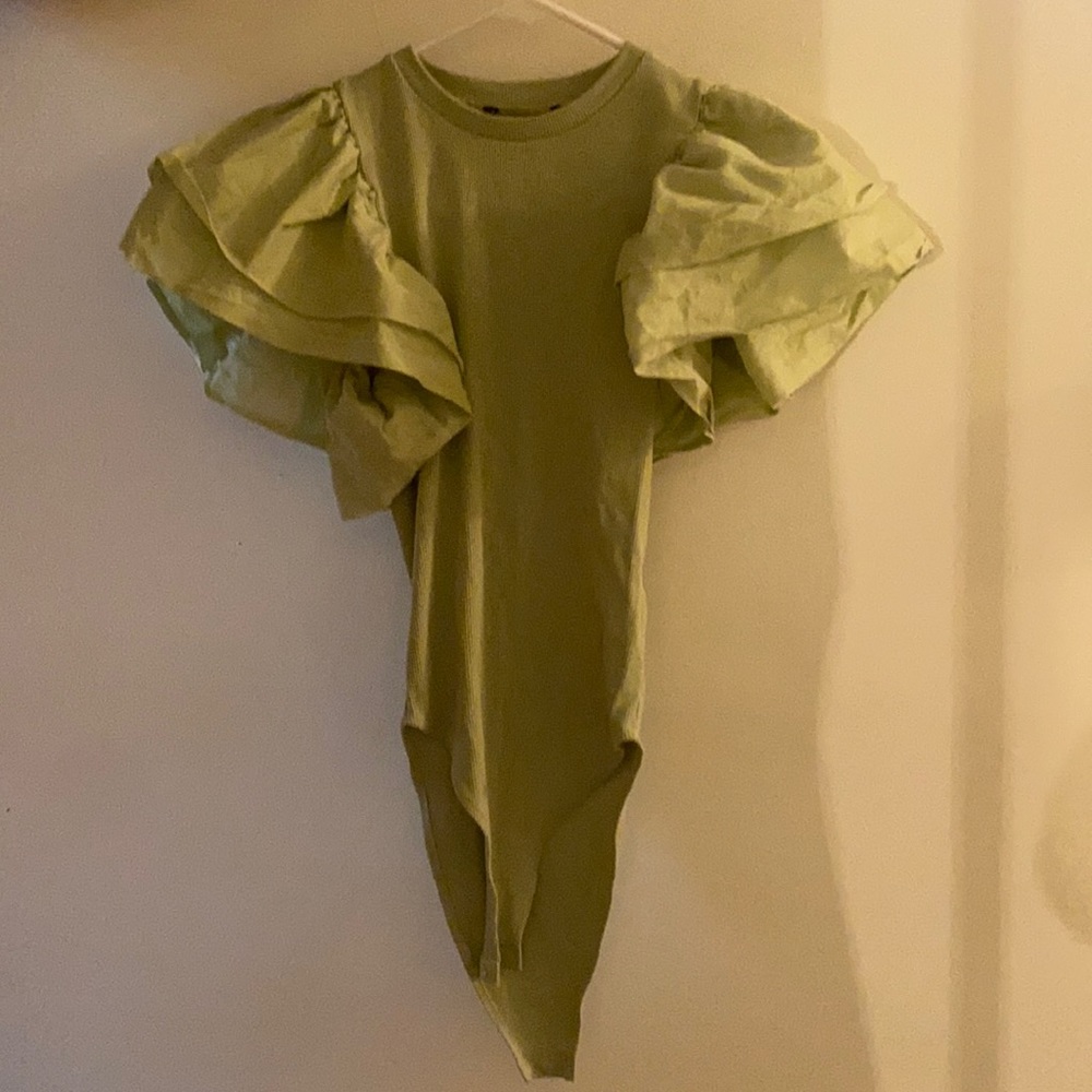 Zara Green Body Suit